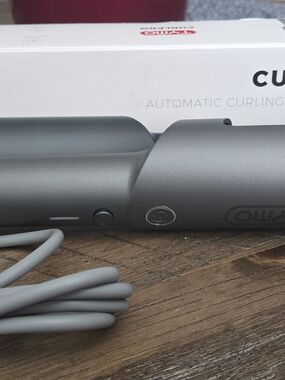 ​TYMO CURLPRO 1” Automatic Curling Iron – Gray/Silver